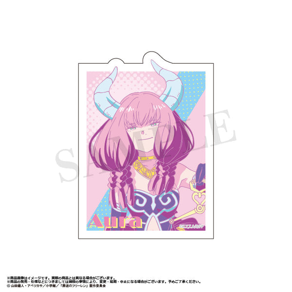 『葬送のフリーレン』ダイカットステッカー RETRO POP STYLE B.アウラ